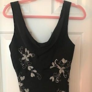 Women's Black Silk Top- Size 10
